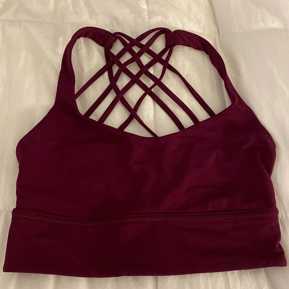 Lululemon Free to Be Serene Longline Bra Size 6